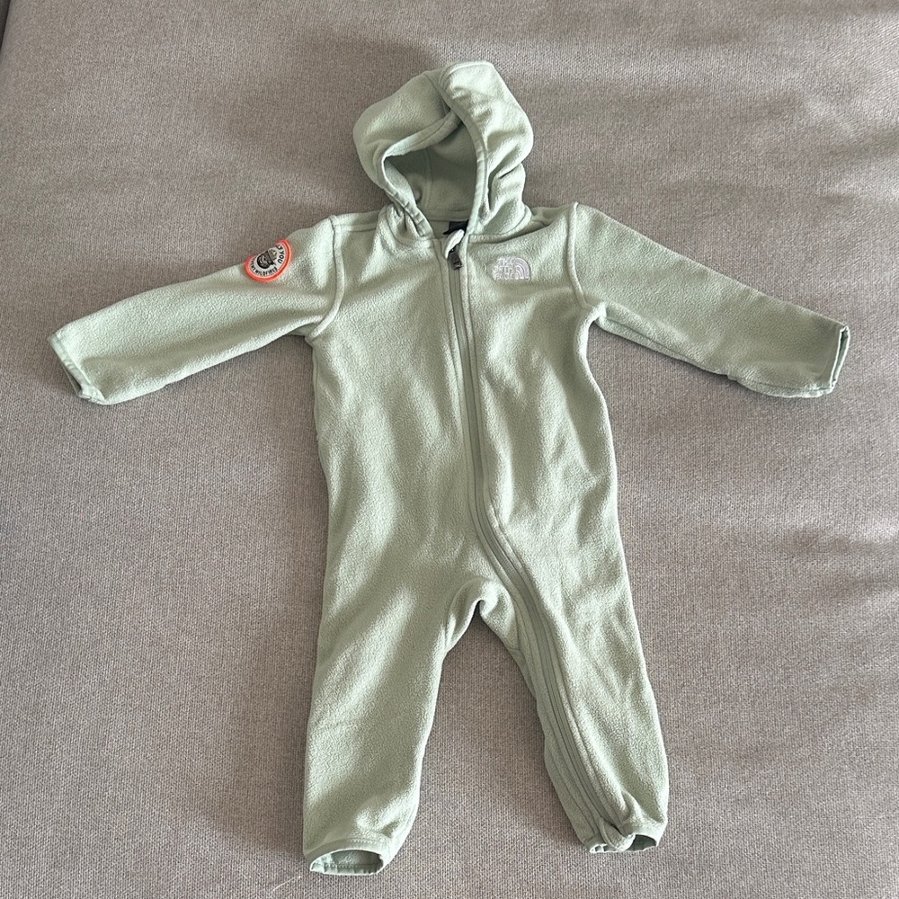6-12mo. Green One Piece by The North Face